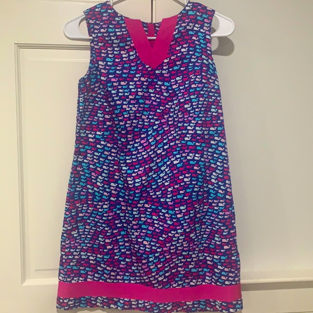 Perfect Condition! Vineyard Vine Girl Dress with Whales - Great for travel